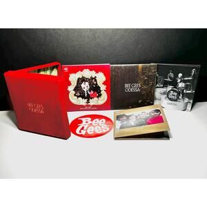Bee Gees Odessa Deluxe Box Set CD Rhino 2009 Red Velvet 3 Disc Collector Edition